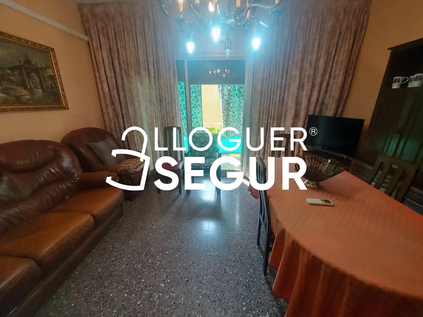 Sala d'estar de Pis de lloguer en Barcelona amb Aire condicionat, Calefacció i Terrassa