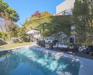 Garden of Duplex for sale in  Madrid Capital  with Terrace and Swimming Pool