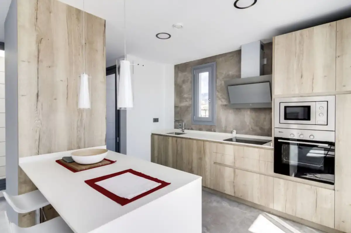 Cocina de Casa o chalet en venta en Mijas con Aire acondicionado, Jardín privado y Terraza