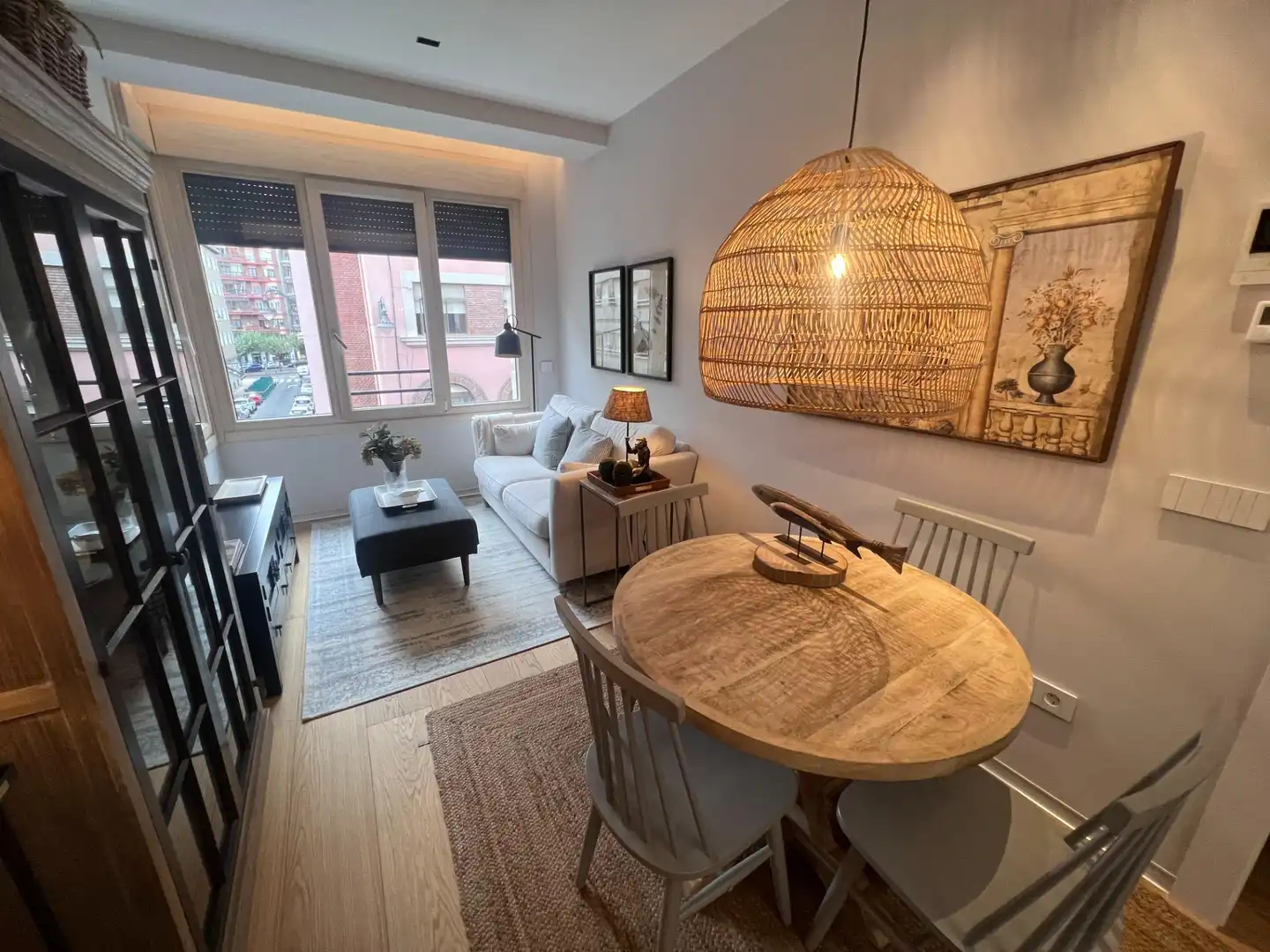 Sala de estar de Apartamento de alquiler en León Capital  con Calefacción, Parquet y Amueblado