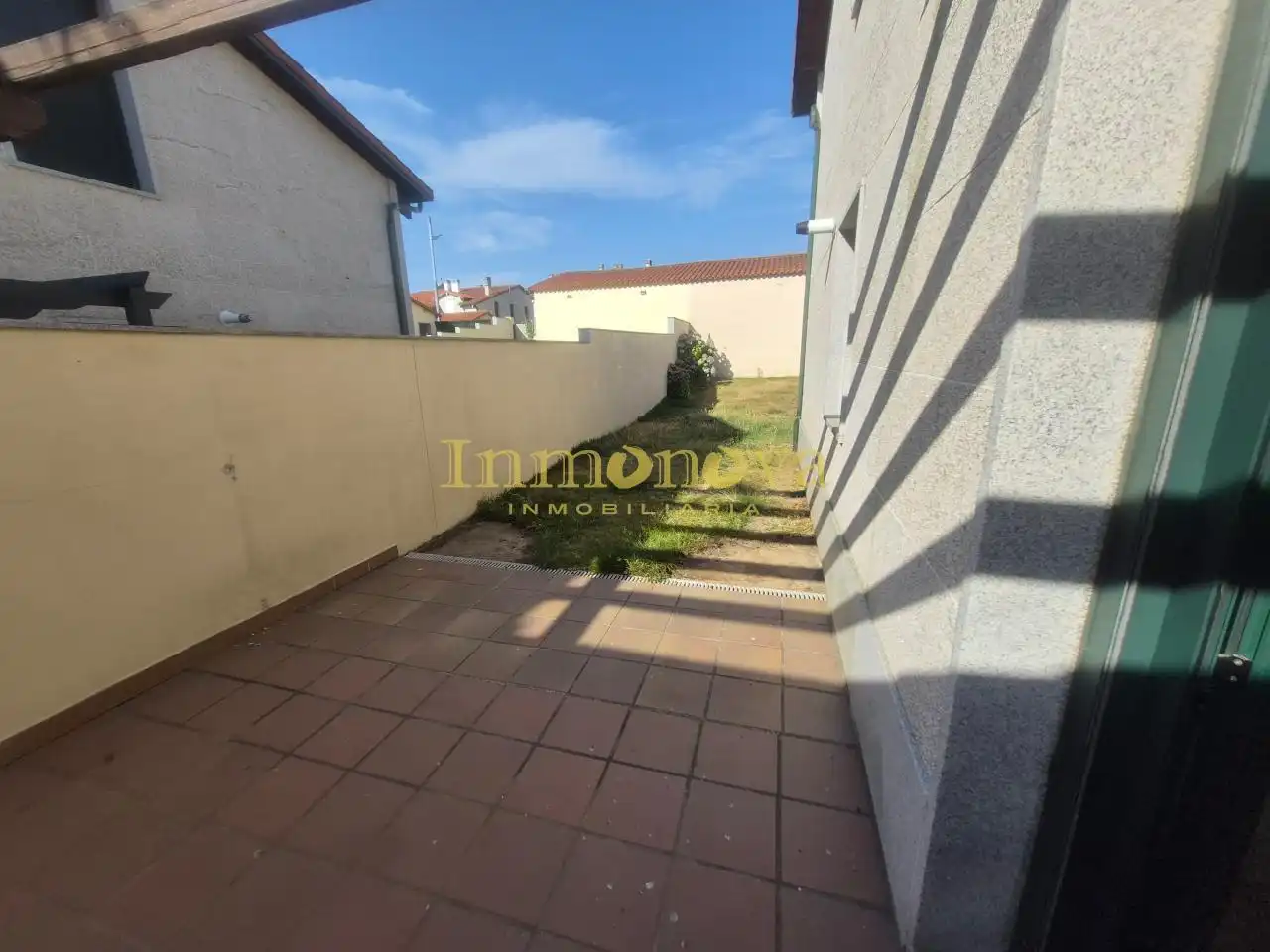 Jardín de Casa adosada en venta en A Merca   con Calefacción, Jardín privado y Terraza