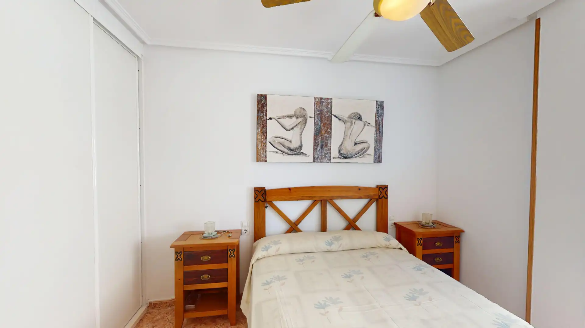 Bedroom of Flat for sale in Elche / Elx  with Air Conditioner, Furnished and Oven