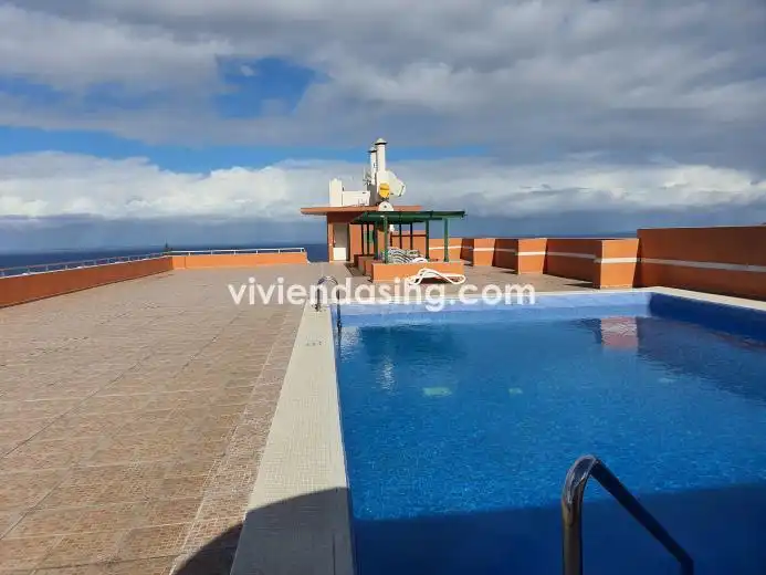 Swimming pool of Study for rent in Puerto de la Cruz  with Terrace, Furnished and Washing machine