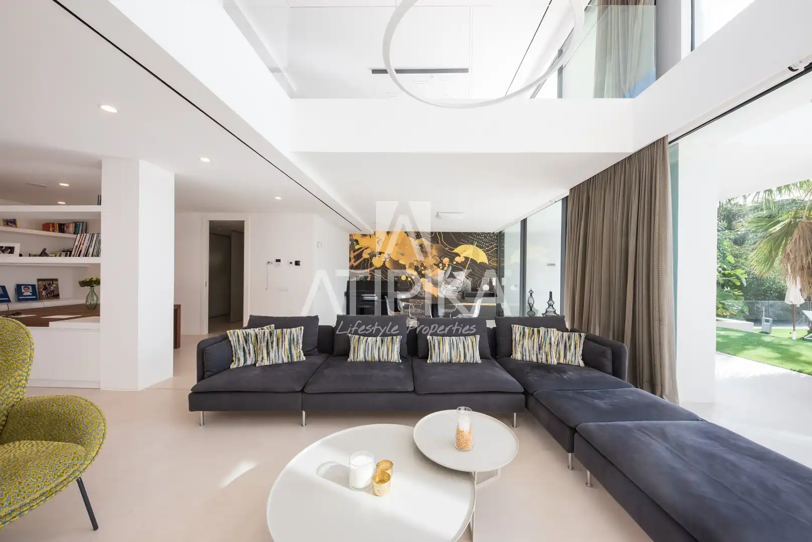Sala d'estar de Casa o xalet en venda en Castelldefels amb Aire condicionat, Calefacció i Terrassa