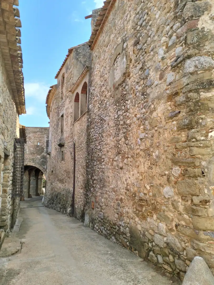 Vista exterior de Finca rústica en venta en Vilopriu con Terraza y Balcón