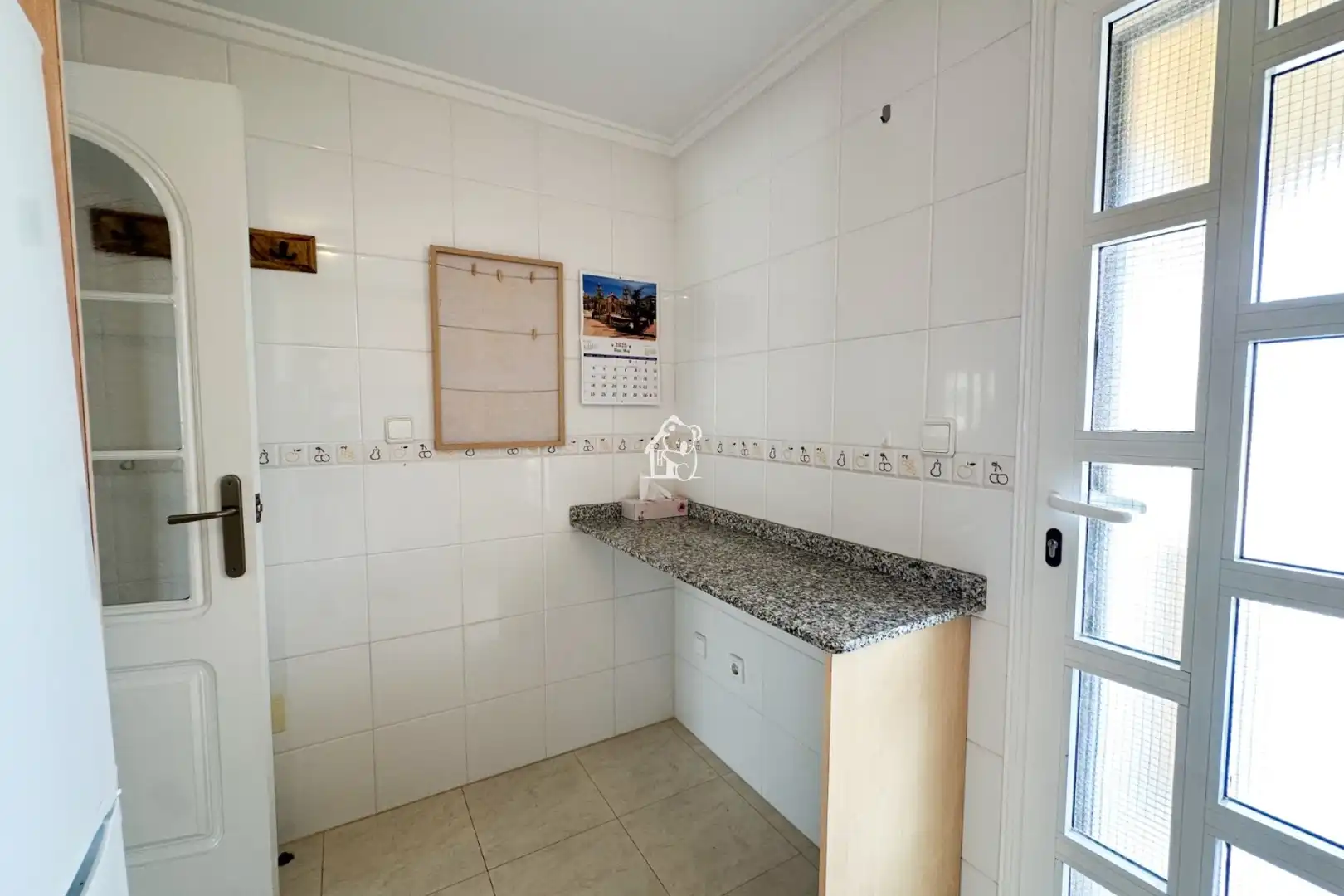 Cocina de Apartamento de alquiler en Rojales con Aire acondicionado, Terraza y Piscina