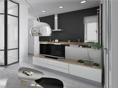 Kitchen of Flat for sale in  Barcelona Capital  with Heating