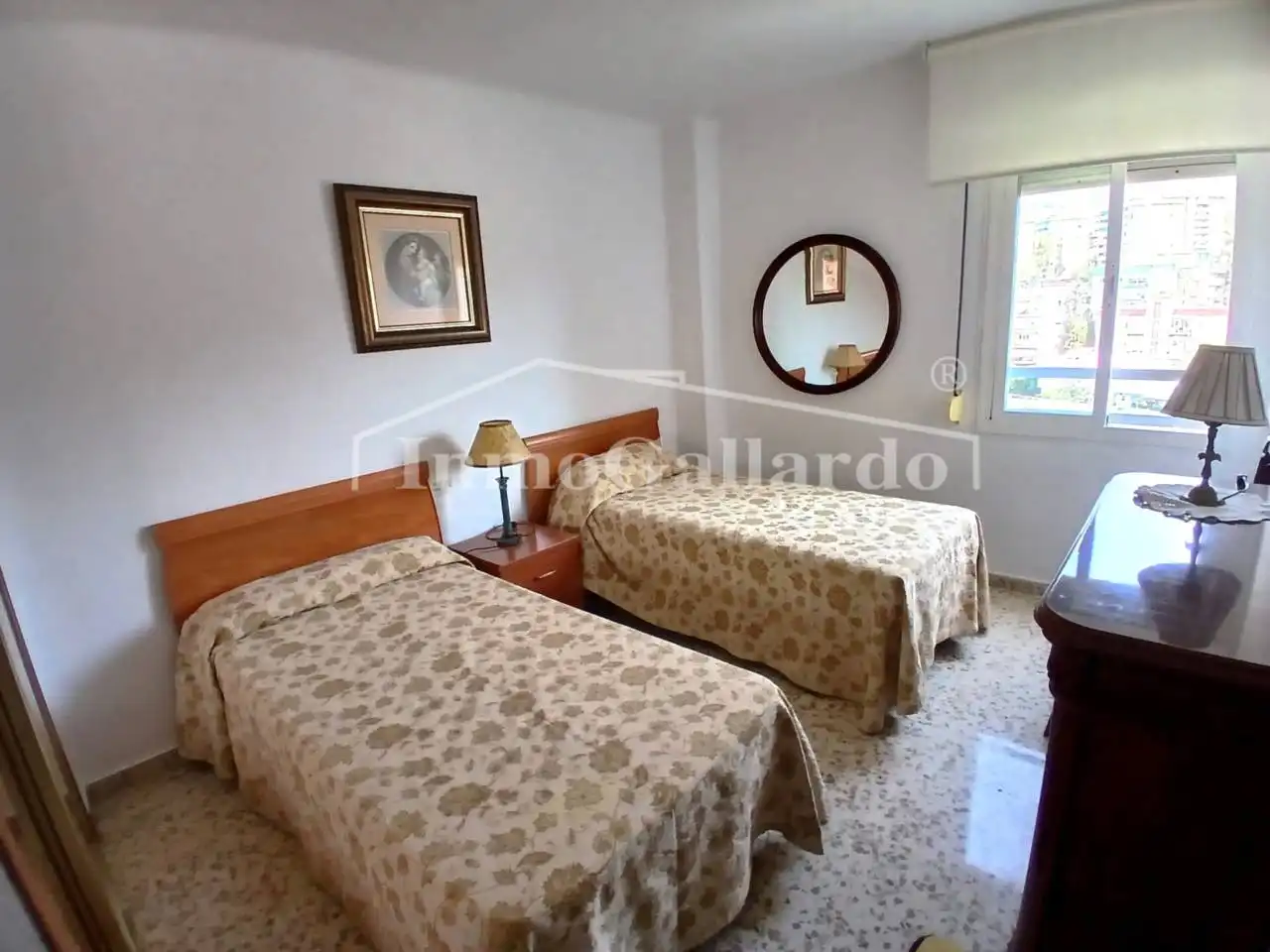 Habitación de Piso de alquiler en Málaga con Aire acondicionado, Terraza y Amueblado