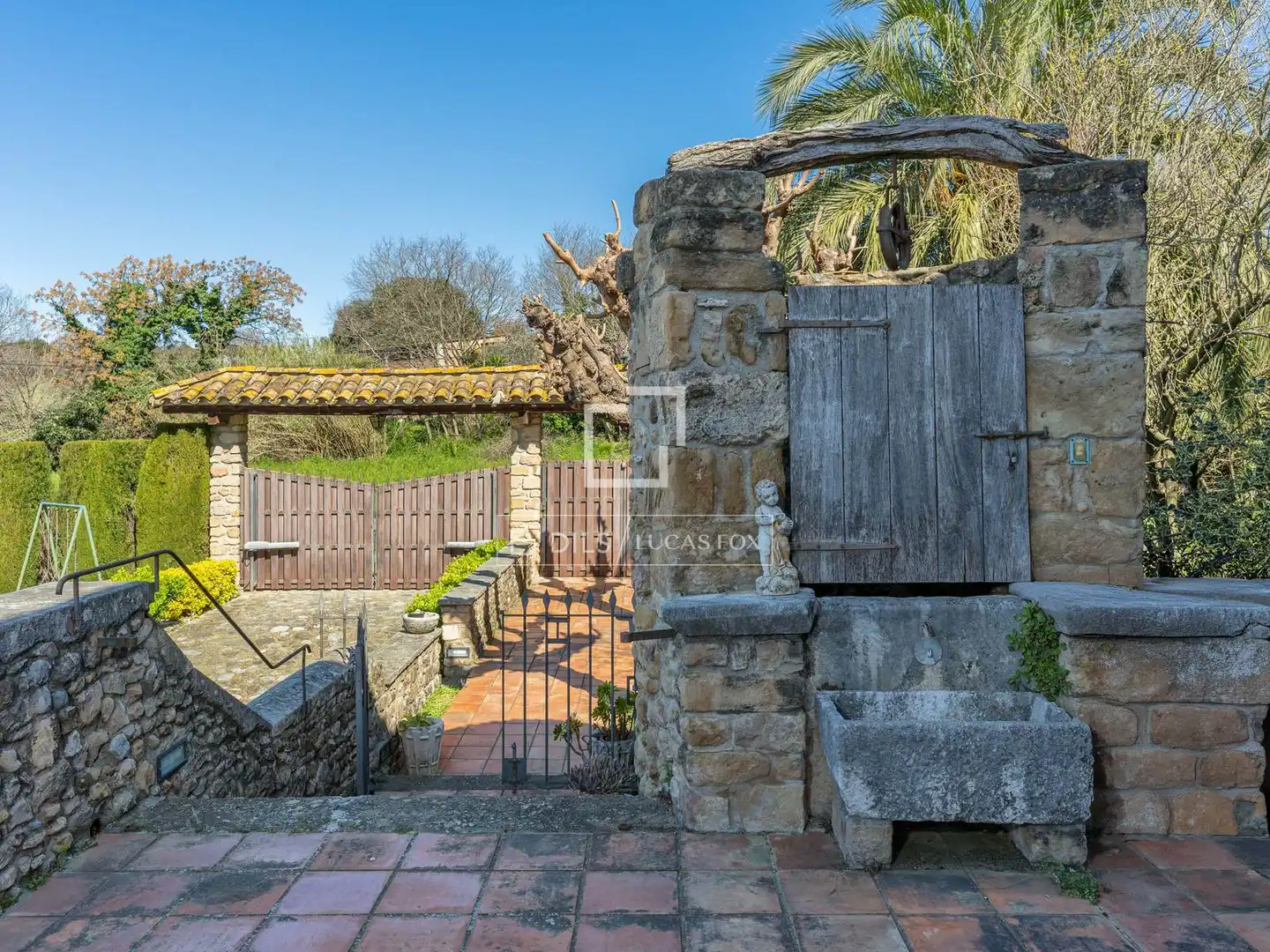 Jardín de Finca rústica en venta en Fontcoberta con Calefacción, Jardín privado y Terraza