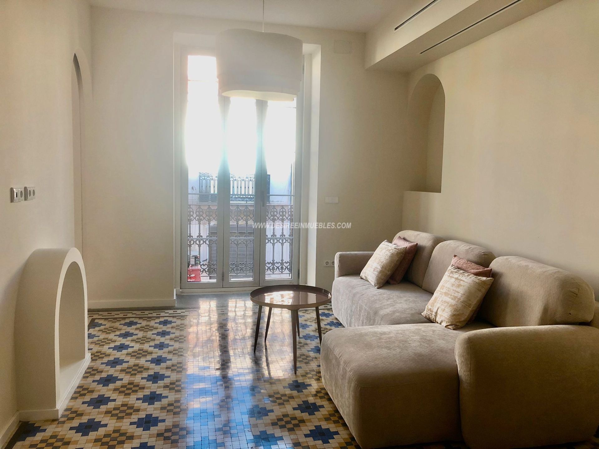 Sala de estar de Piso en venta en  Valencia Capital con Aire acondicionado, Calefacción y Parquet