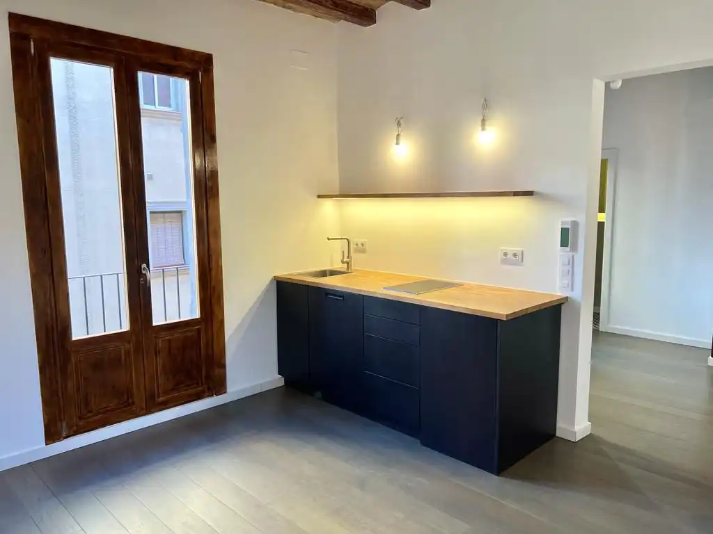 Kitchen of Flat for sale in Barcelona  with Balcony