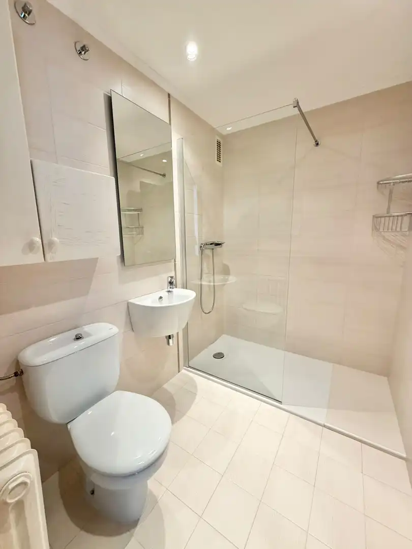 Bathroom of Flat for rent in  Logroño  with Heating, Terrace and Swimming Pool
