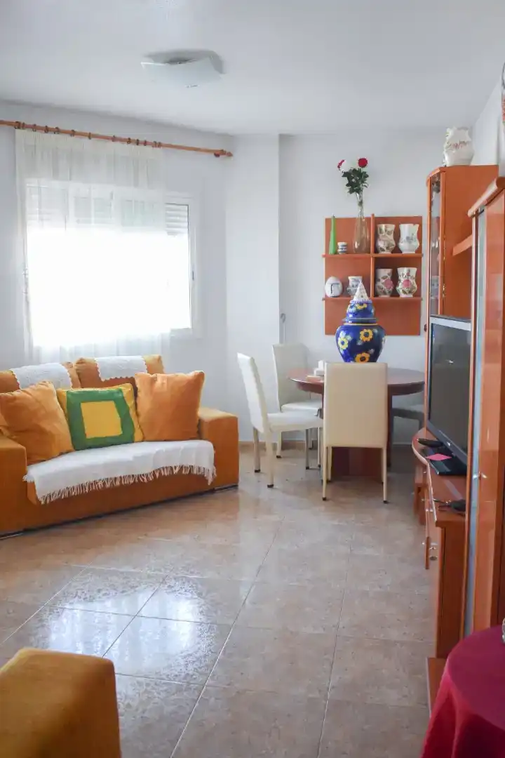 Sala d'estar de Pis en venda en  Murcia Capital amb Aire condicionat i Balcó