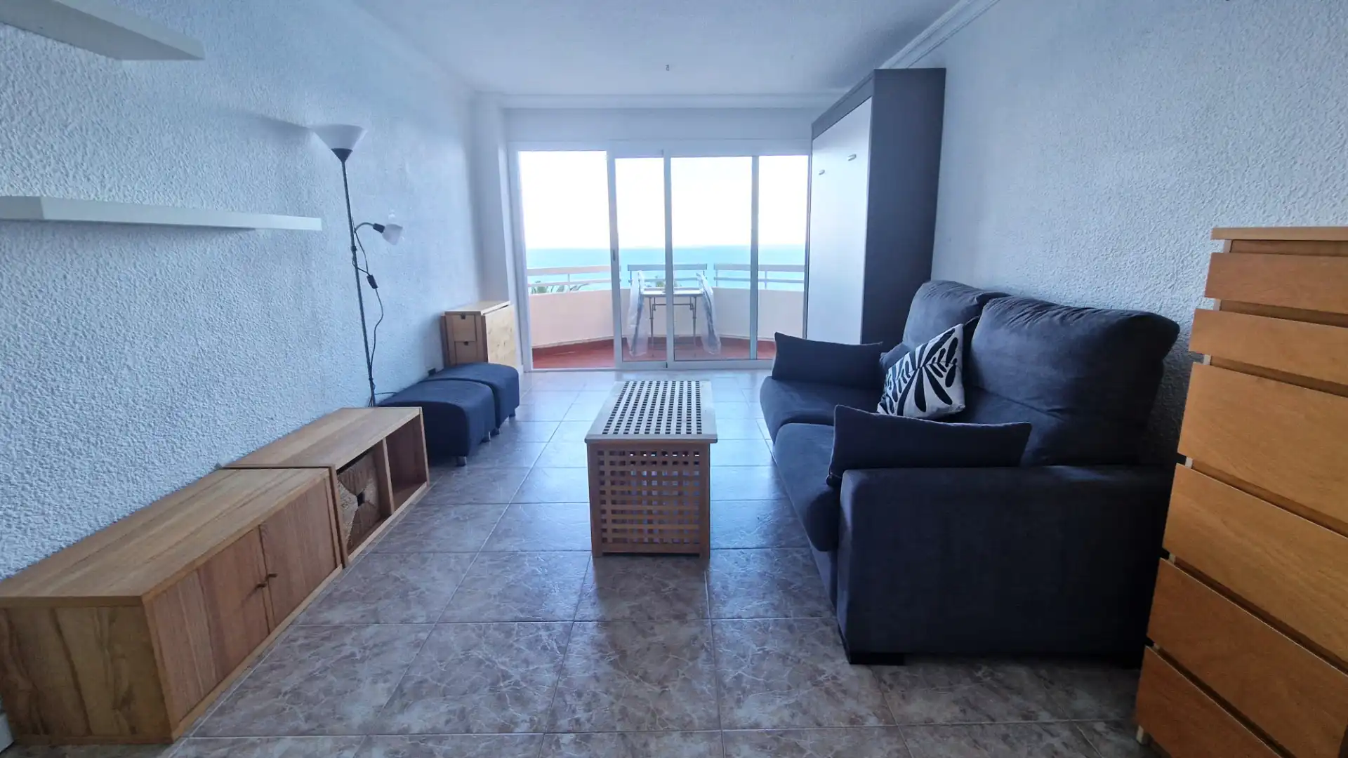 Wohnzimmer von Wohnung zur Miete in Los Realejos mit Möbliert, Waschmaschine und Balkon