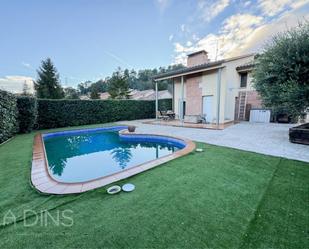 Swimming pool of House or chalet to rent in Sant Quirze Safaja  with Heating, Private garden and Swimming Pool