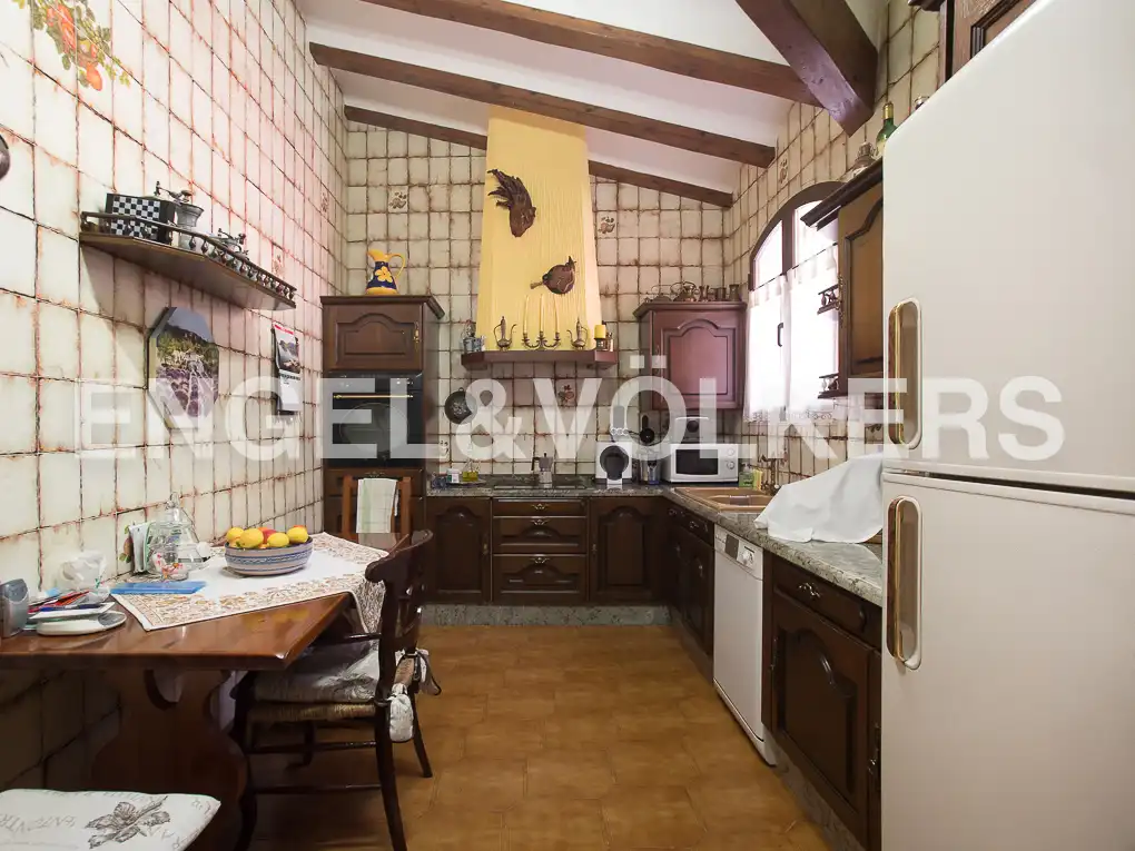 Cocina de Casa o chalet en venta en Beniarjó con Calefacción, Jardín privado y Terraza