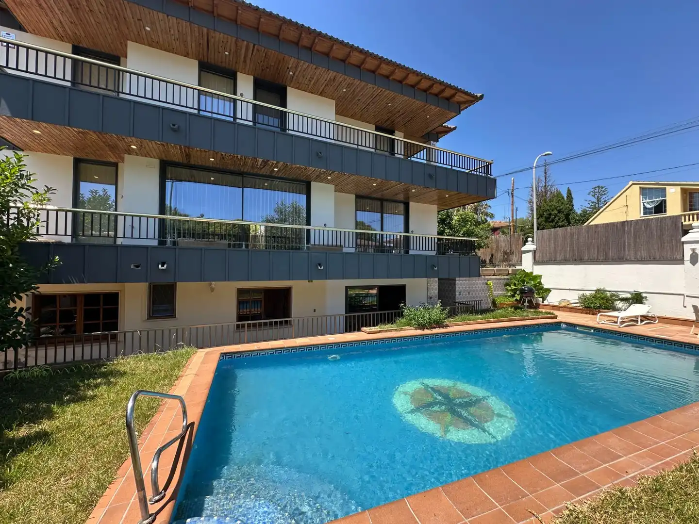 Swimming pool of Houses for sale in Cunit  with Air Conditioner, Private garden and Terrace
