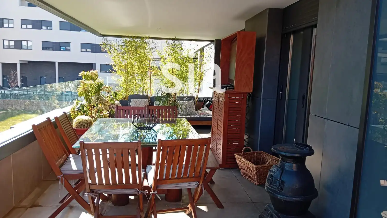 Terraza de Piso en venta en Vitoria - Gasteiz con Calefacción, Terraza y Trastero