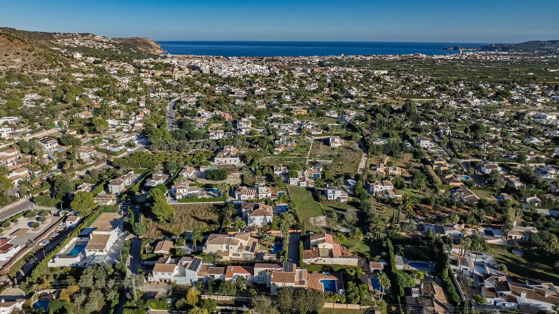 Exterior view of Houses for sale in Jávea / Xàbia  with Air Conditioner, Heating and Private garden