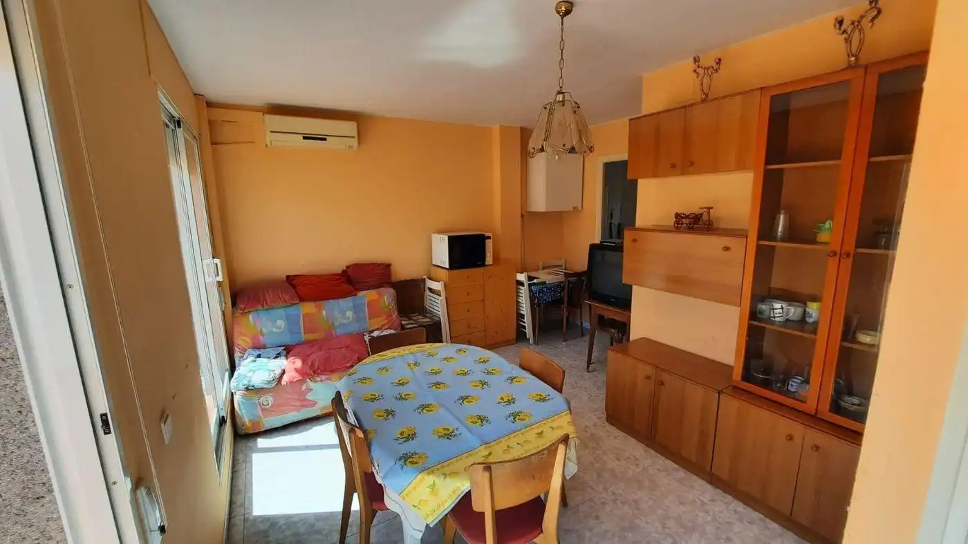 Wohnzimmer von Maisonette zum Verkauf in La Ràpita mit Klimaanlage und Terrasse