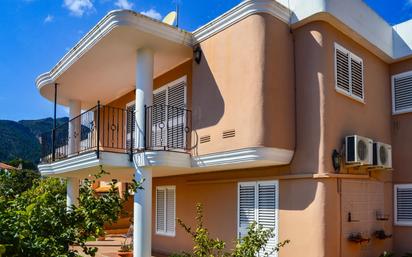 Exterior view of House or chalet for sale in La Vall d'Uixó  with Air Conditioner, Heating and Private garden