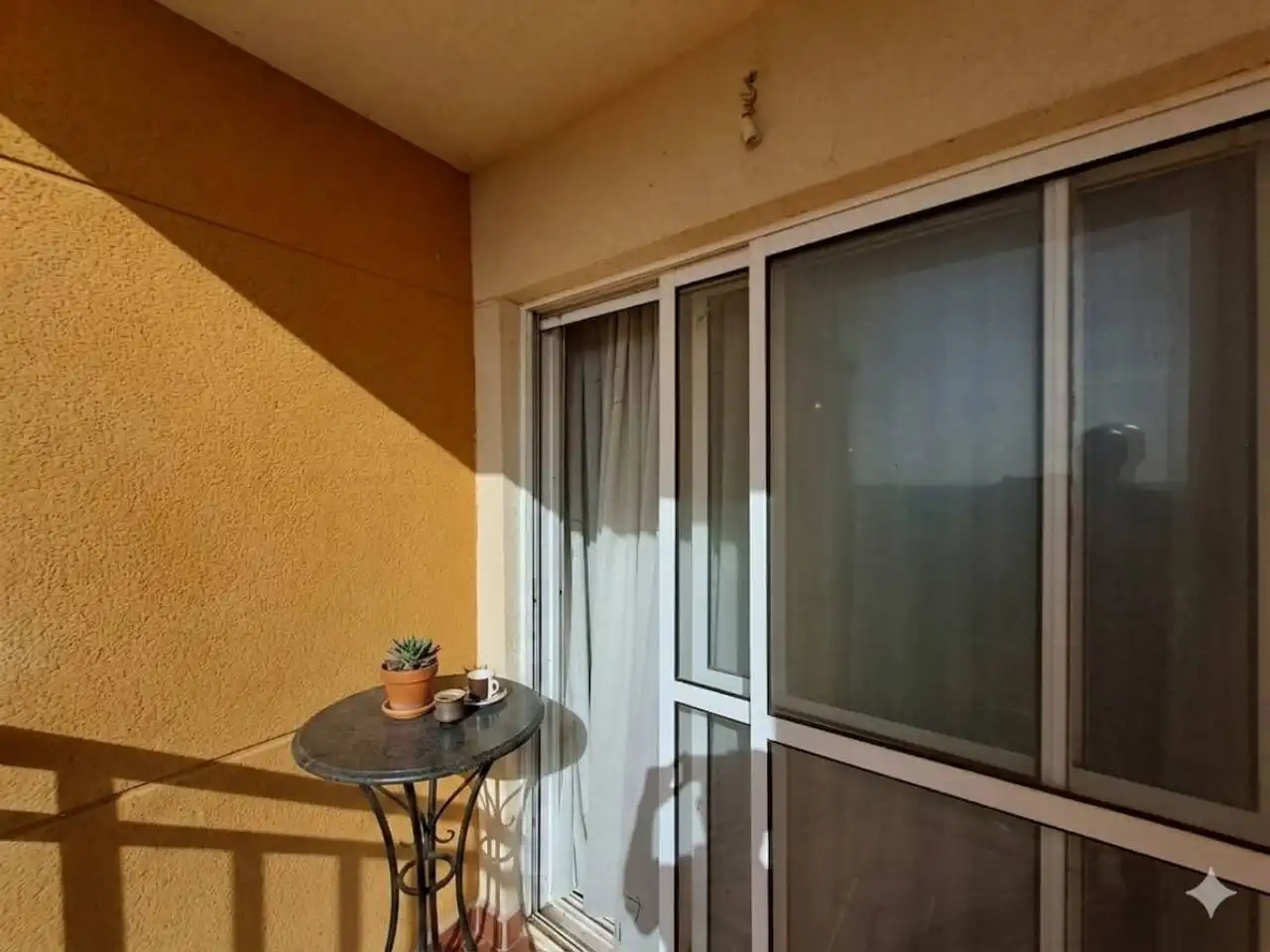 Balcony of Flat for sale in Valdorros  with Heating, Parquet flooring and Terrace