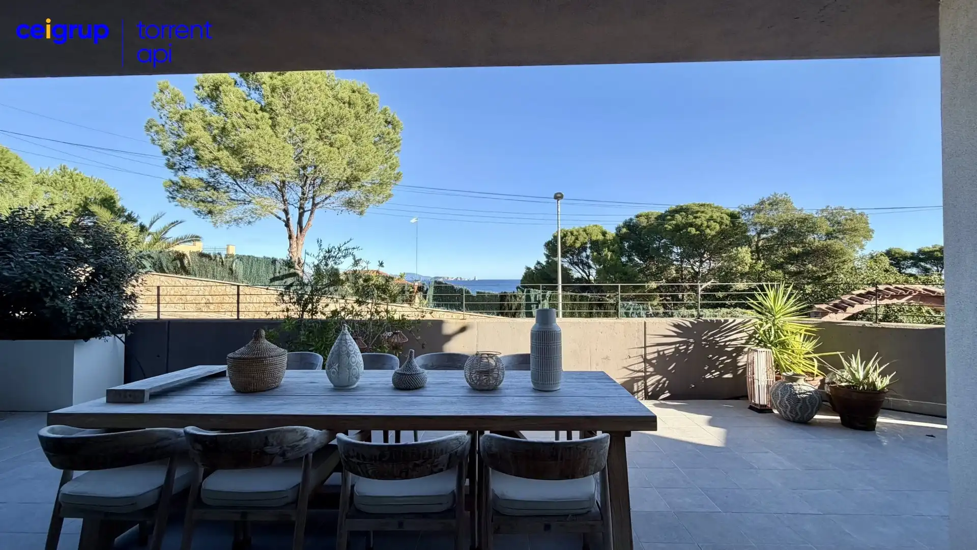 Terrace of Ground floor for sale in Sa Riera - Sa Fontansa