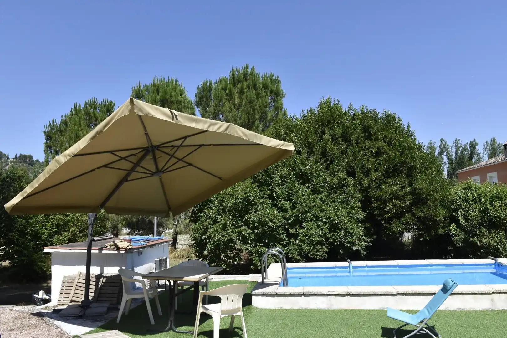 Piscina de Finca rústica en venta en Quatretondeta