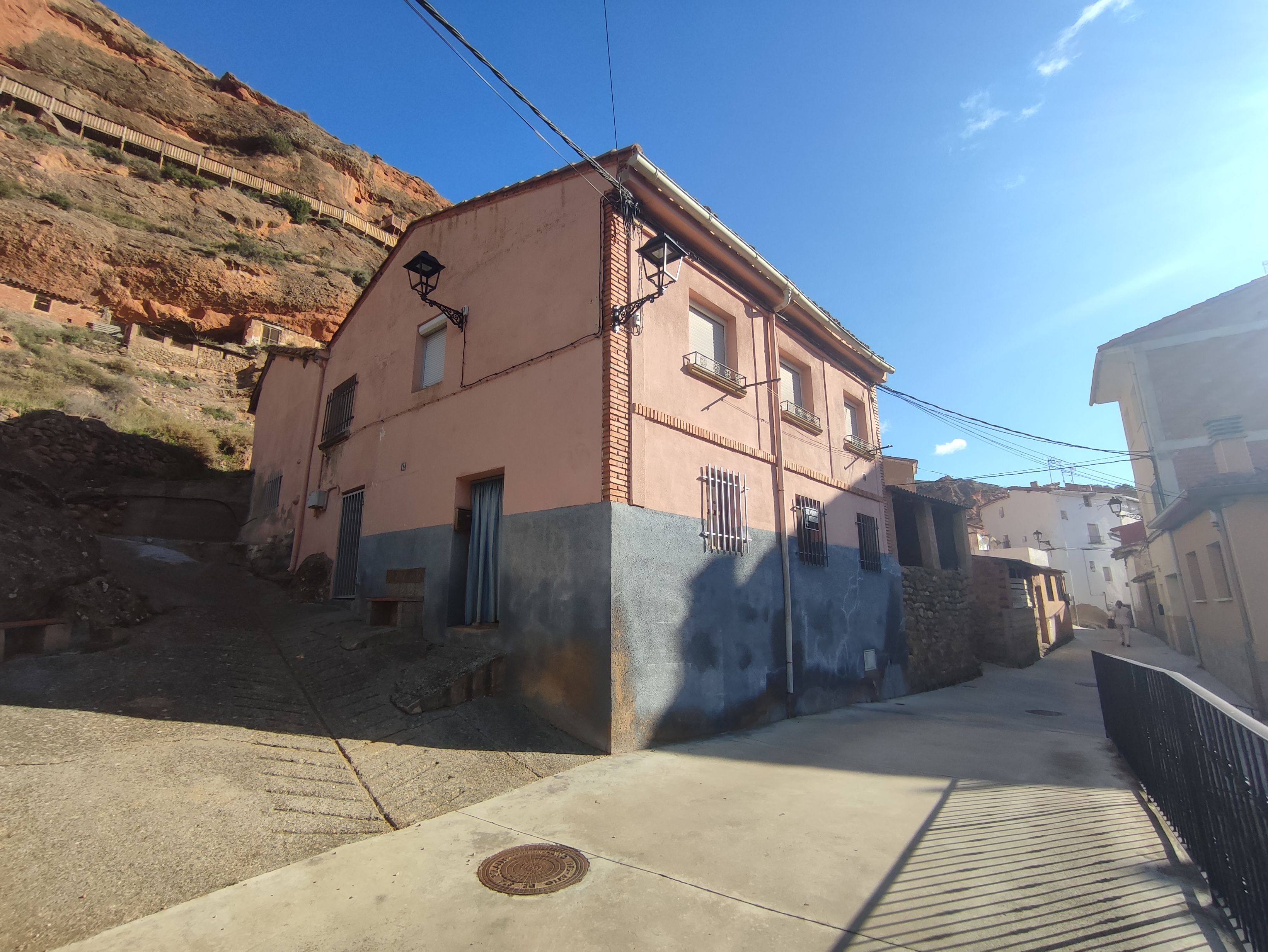Vista exterior de Casa o xalet en venda en Arnedillo amb Calefacció i Moblat