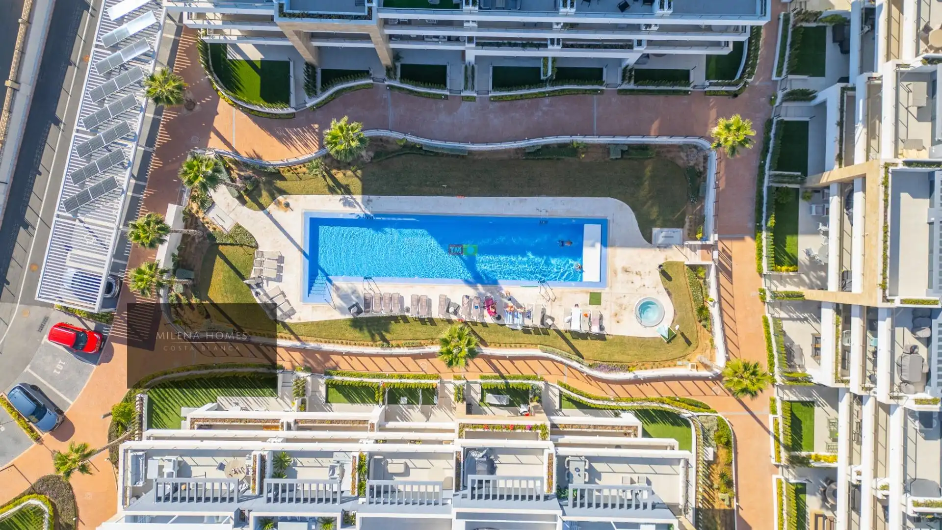 Piscina de Apartament en venda en Orihuela amb Aire condicionat, Calefacció i Jardí privat