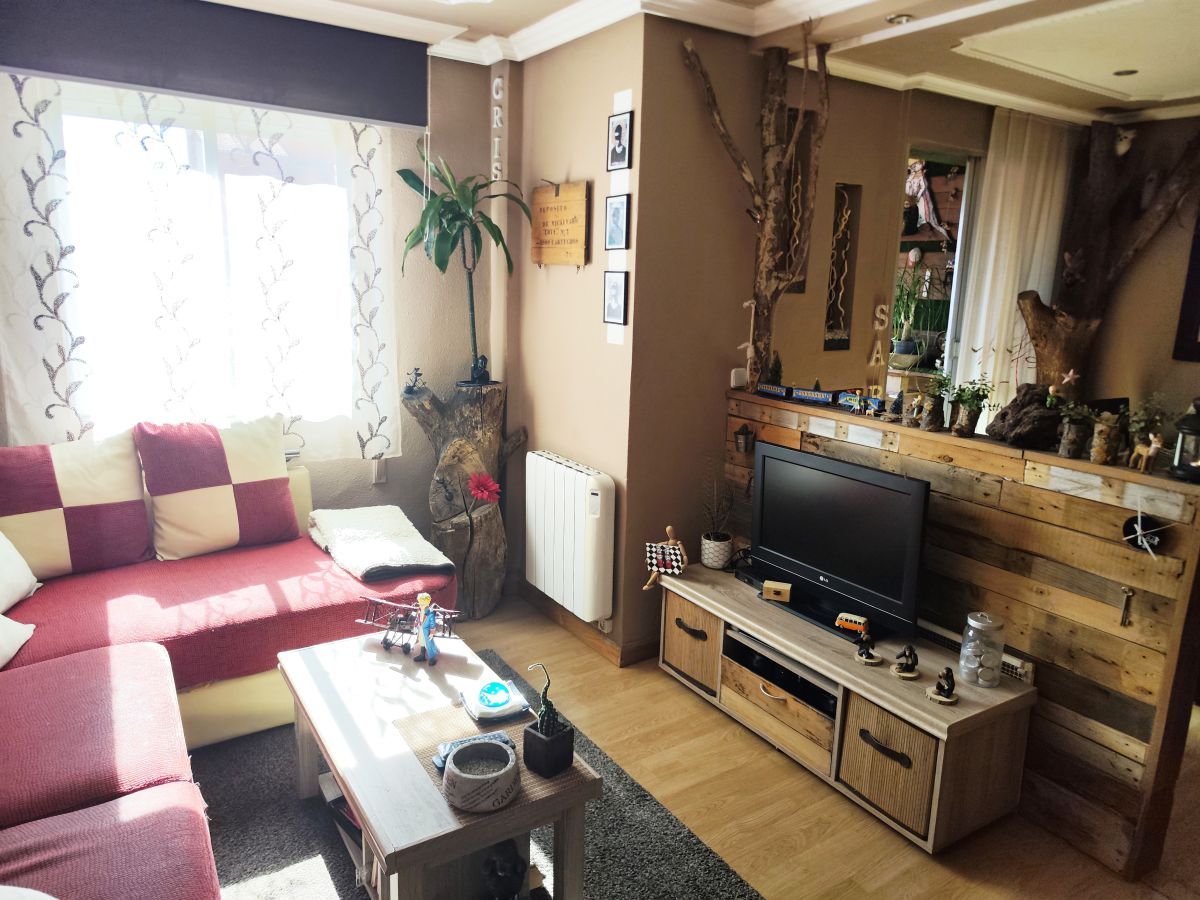 Living room of Flat for sale in Palencia Capital  with Heating and Terrace