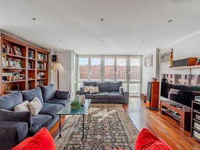 Living room of Flat for sale in  Madrid Capital  with Air Conditioner