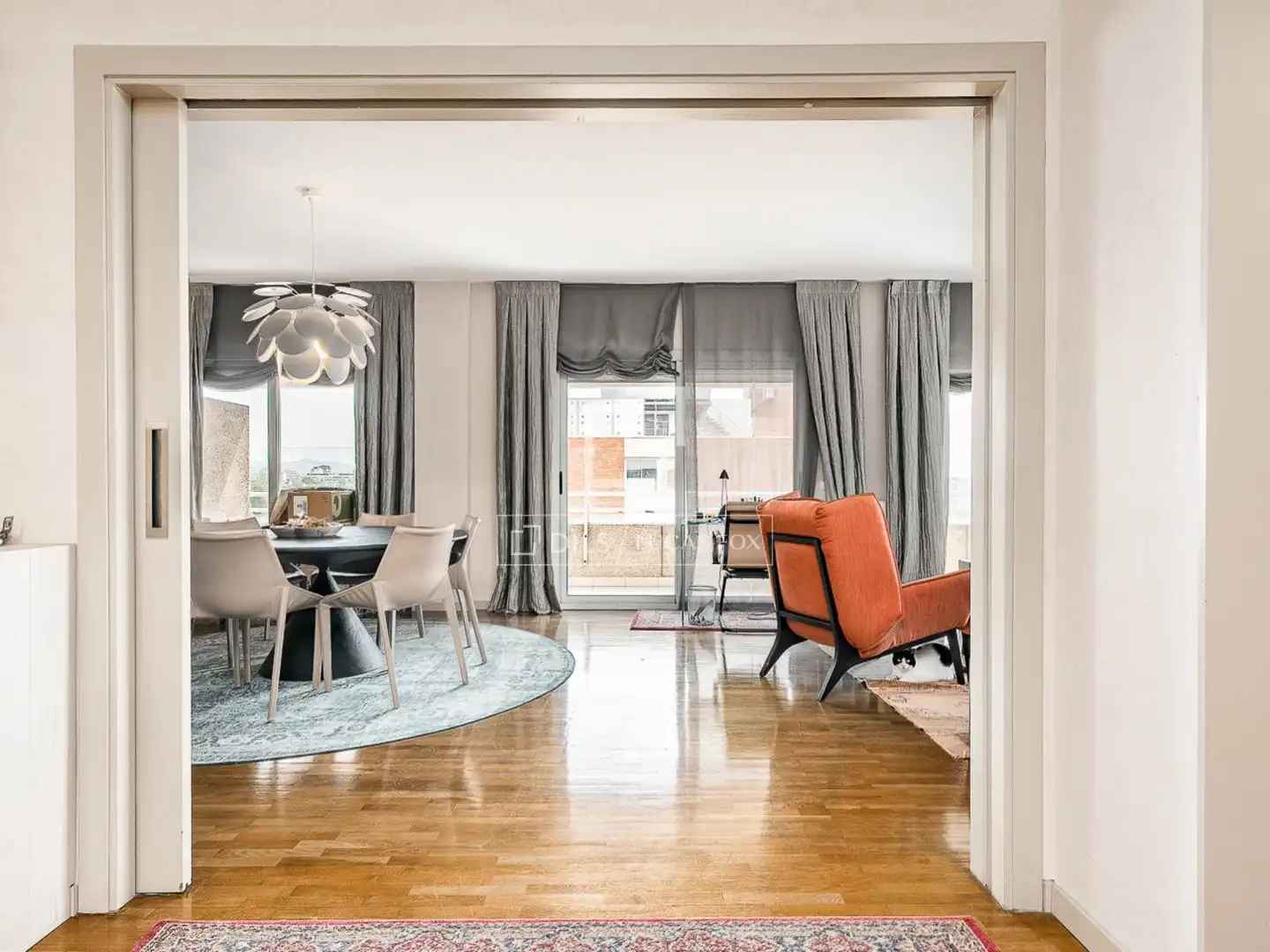 Sala d'estar de Pis en venda en Barcelona amb Aire condicionat i Traster