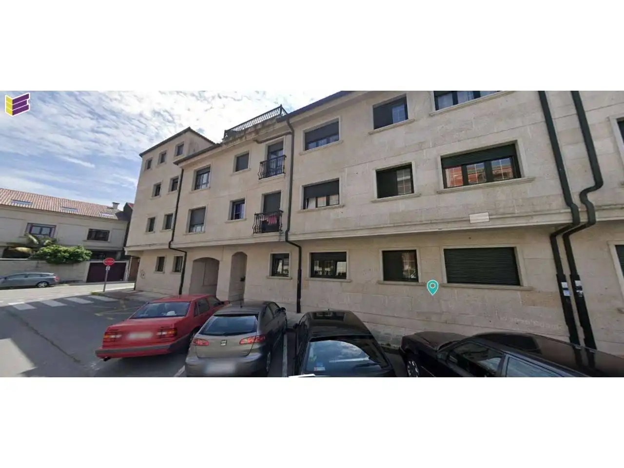 Vista exterior de Piso en venta en Vilagarcía de Arousa con Calefacción y Trastero