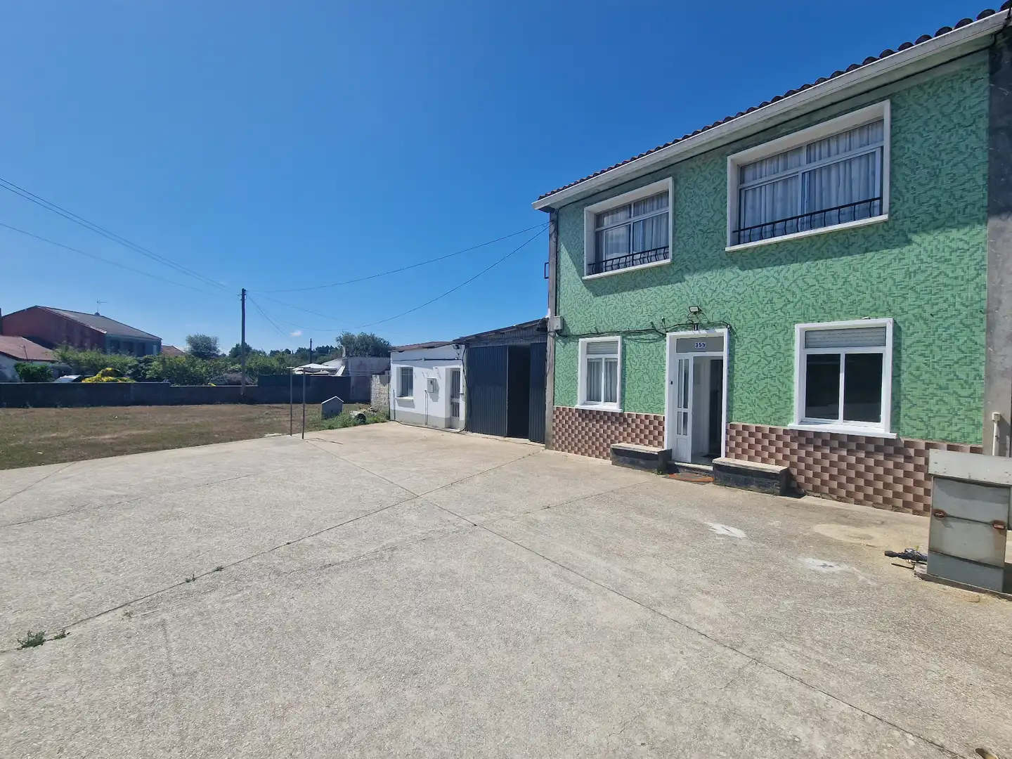 Exterior view of Houses for sale in Narón  with Heating, Private garden and Terrace