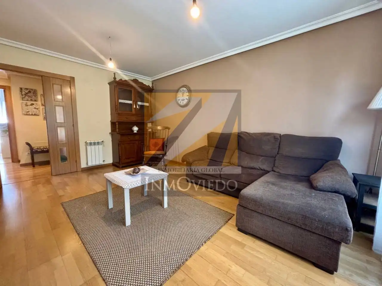 Wohnzimmer von Wohnung zum Verkauf in Oviedo  mit Heizung und Abstellraum