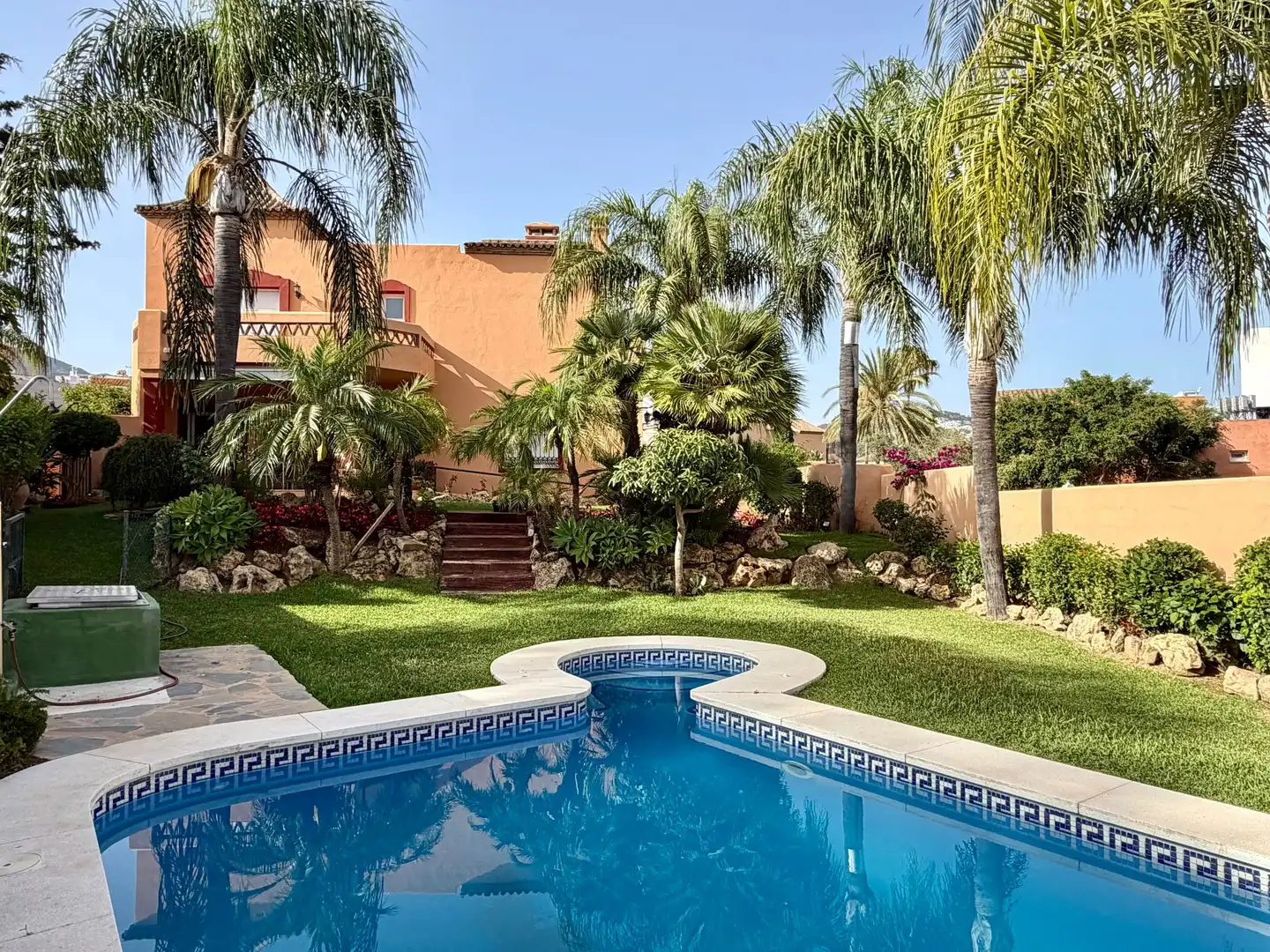 Garden of Detached homes for sale in Marbella  with Terrace and Balcony