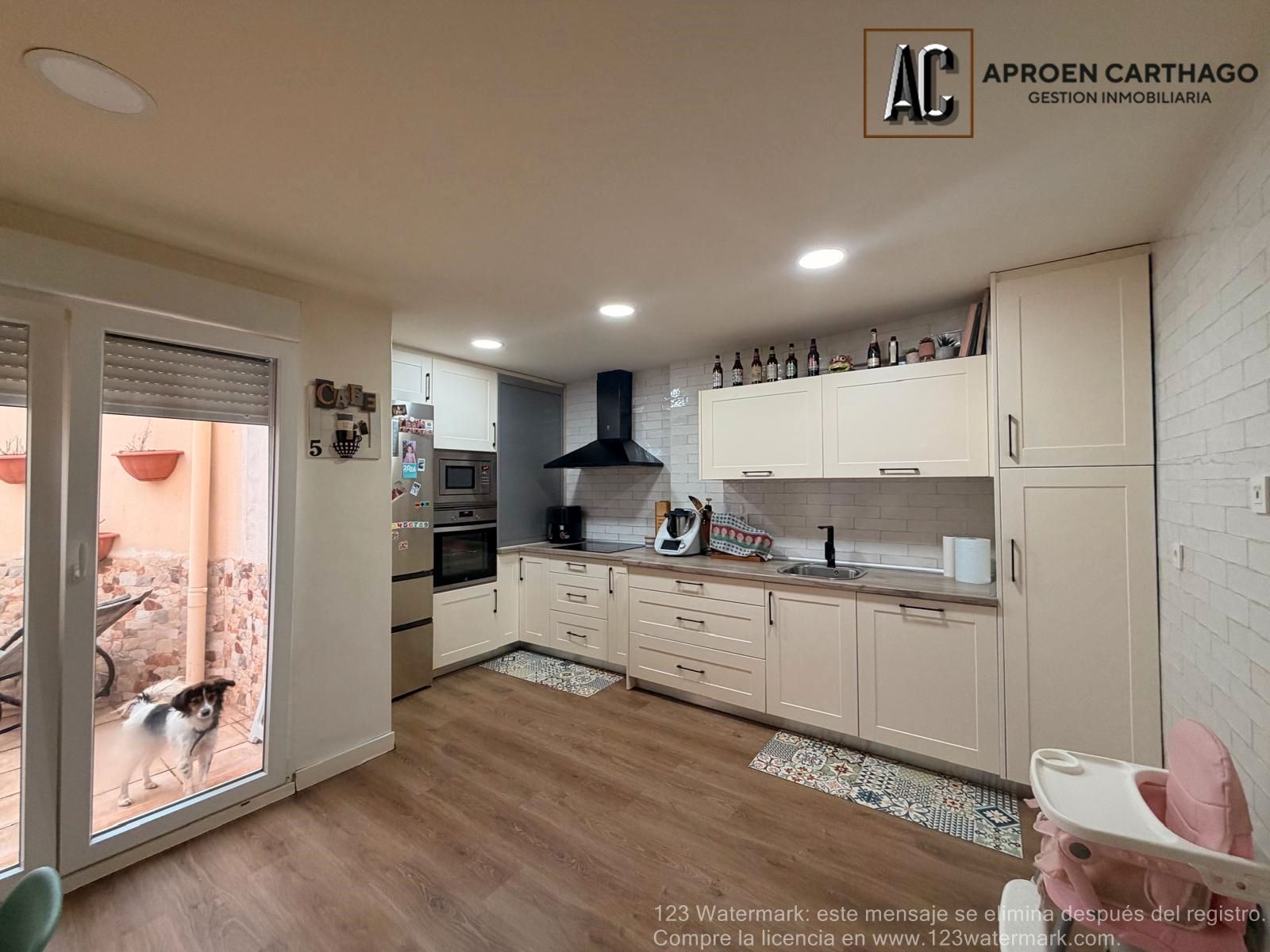 Kitchen of Single-family semi-detached for sale in Cartagena  with Air Conditioner, Heating and Terrace