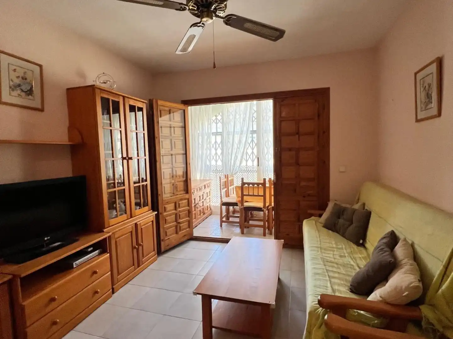Habitación de Apartamento de alquiler en Mazarrón con Aire acondicionado, Calefacción y Terraza