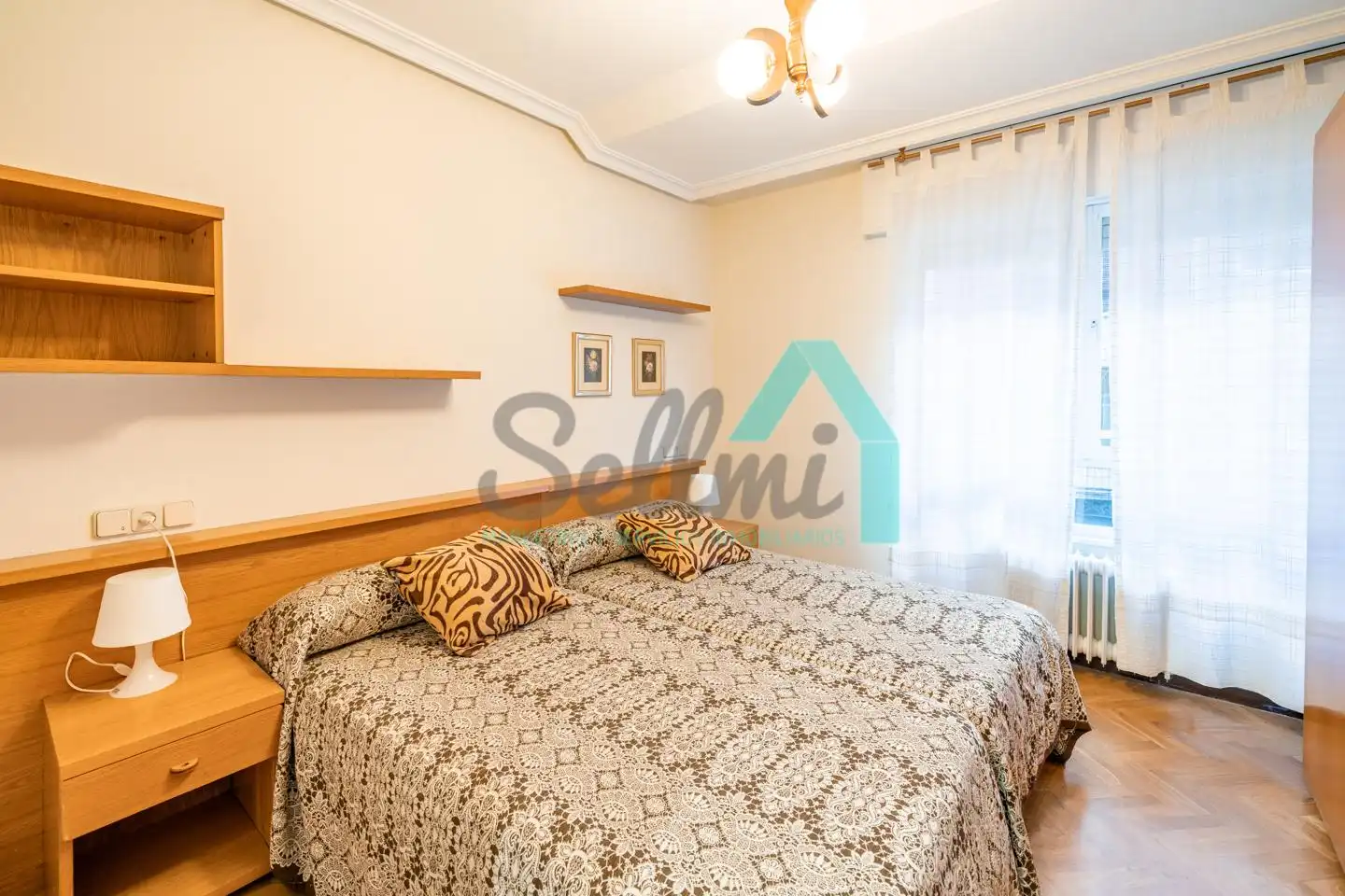 Schlafzimmer von Wohnung zum Verkauf in Gijón  mit Heizung und Parkett