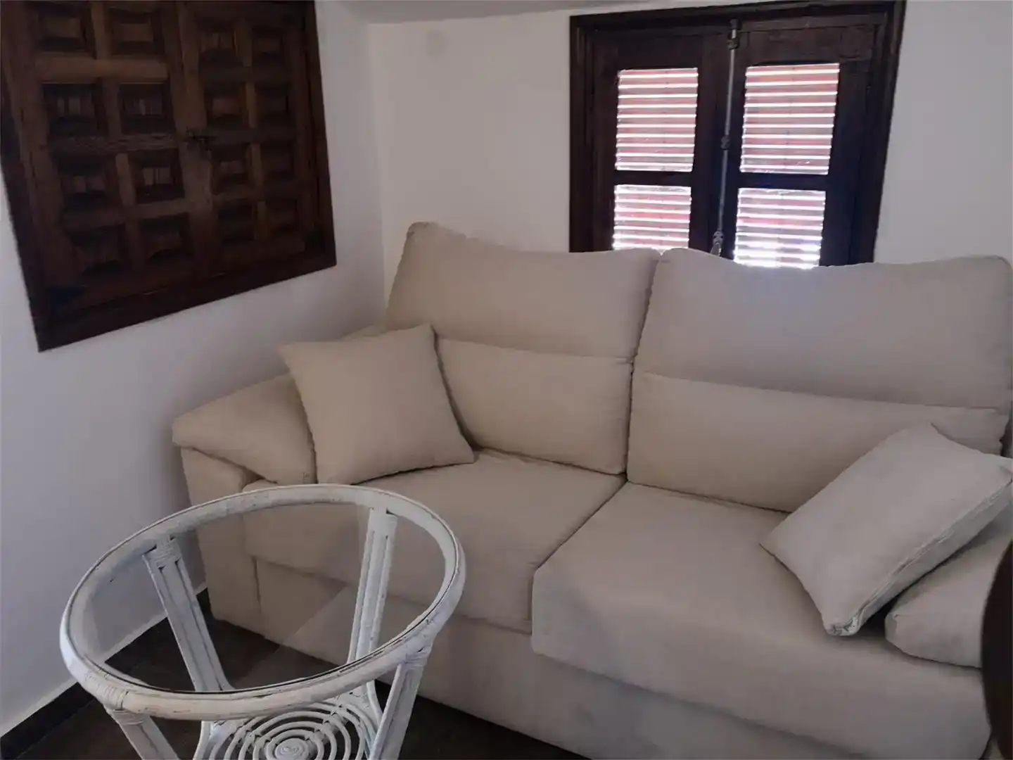 Sala de estar de Casa adosada en venta en Candelario con Lavadora, Microondas y Balcón