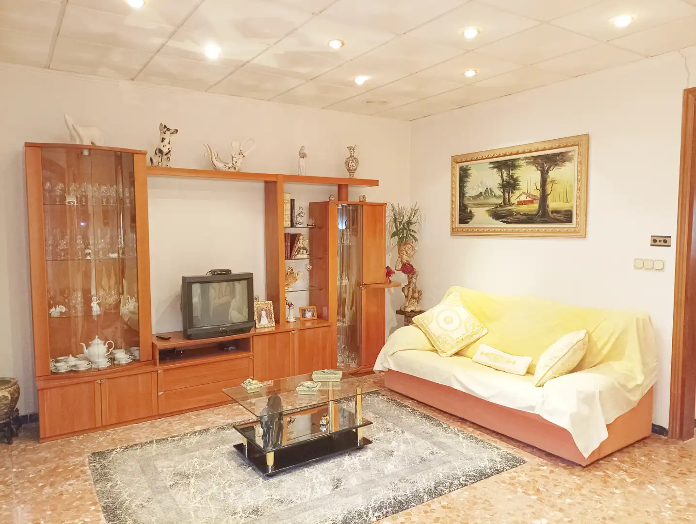Sala de estar de Casa o chalet en venta en Crevillent con Aire acondicionado, Calefacción y Terraza