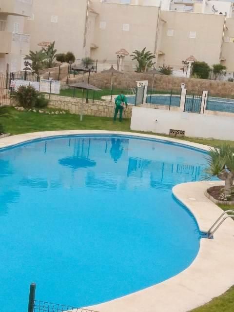 Swimming pool of Flat for sale in  Murcia Capital  with Air Conditioner, Terrace and Community pool