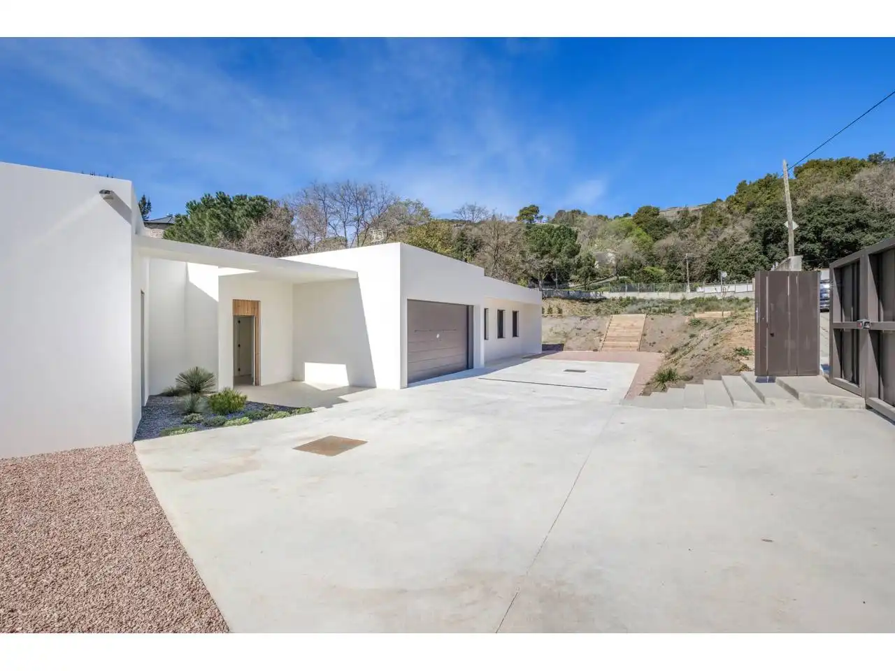 Vista exterior de Casa o chalet en venta en Matadepera con Aire acondicionado, Calefacción y Jardín privado