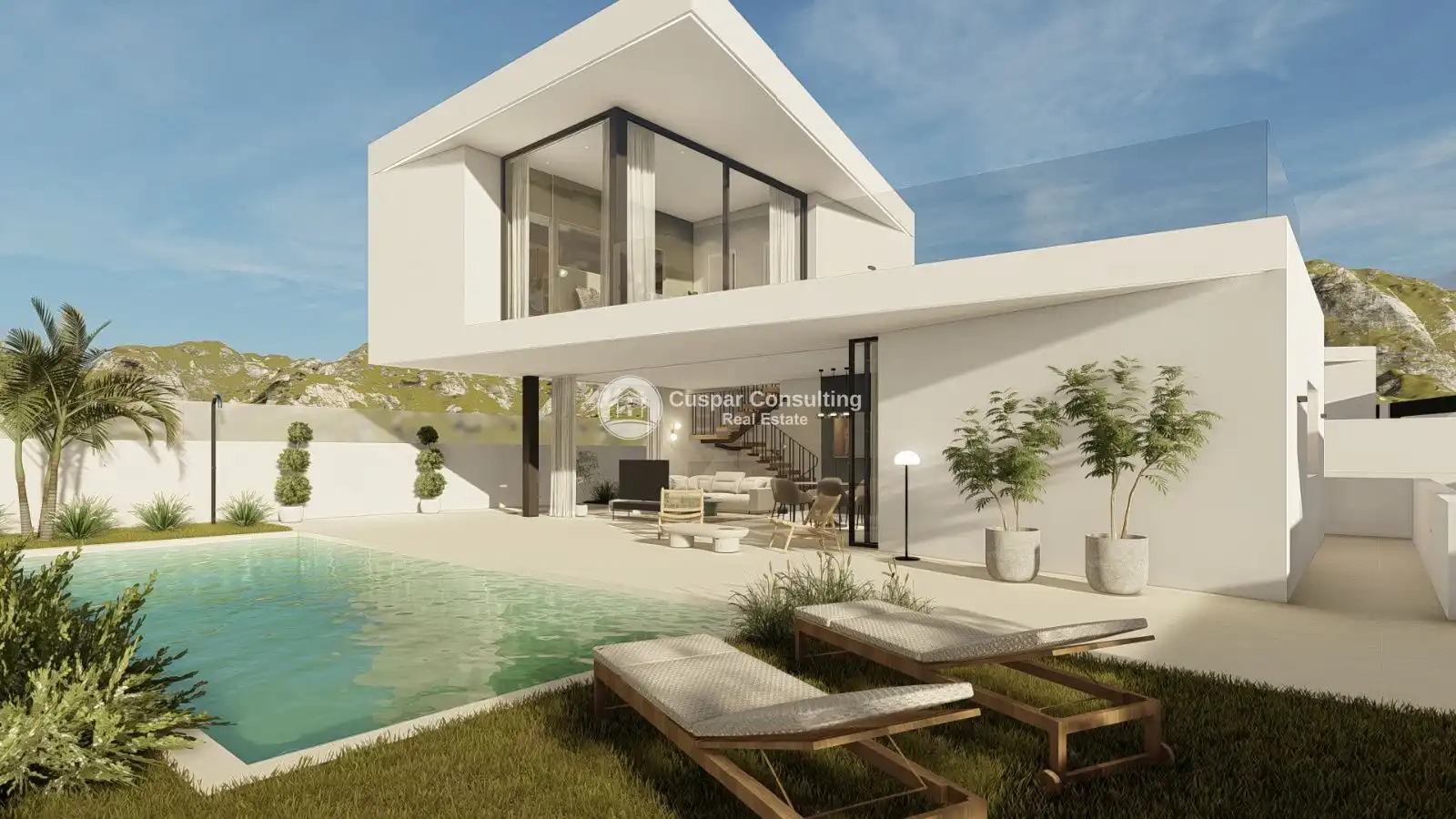 Detached house with pool for sale in Balcón de Ponoig - Polop Paradis - Polop Hills