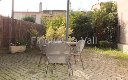 Terrace of Single-family semi-detached for sale in Manlleu  with Heating, Private garden and Parquet flooring