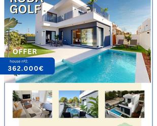 Vista exterior de Casa o xalet en venda en San Javier amb Aire condicionat, Calefacció i Piscina