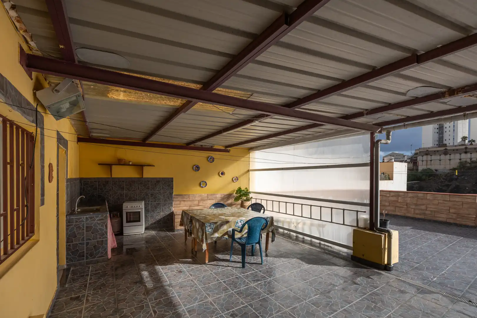 Terraza de Casa adosada en venta en Las Palmas de Gran Canaria con Terraza y Alarma