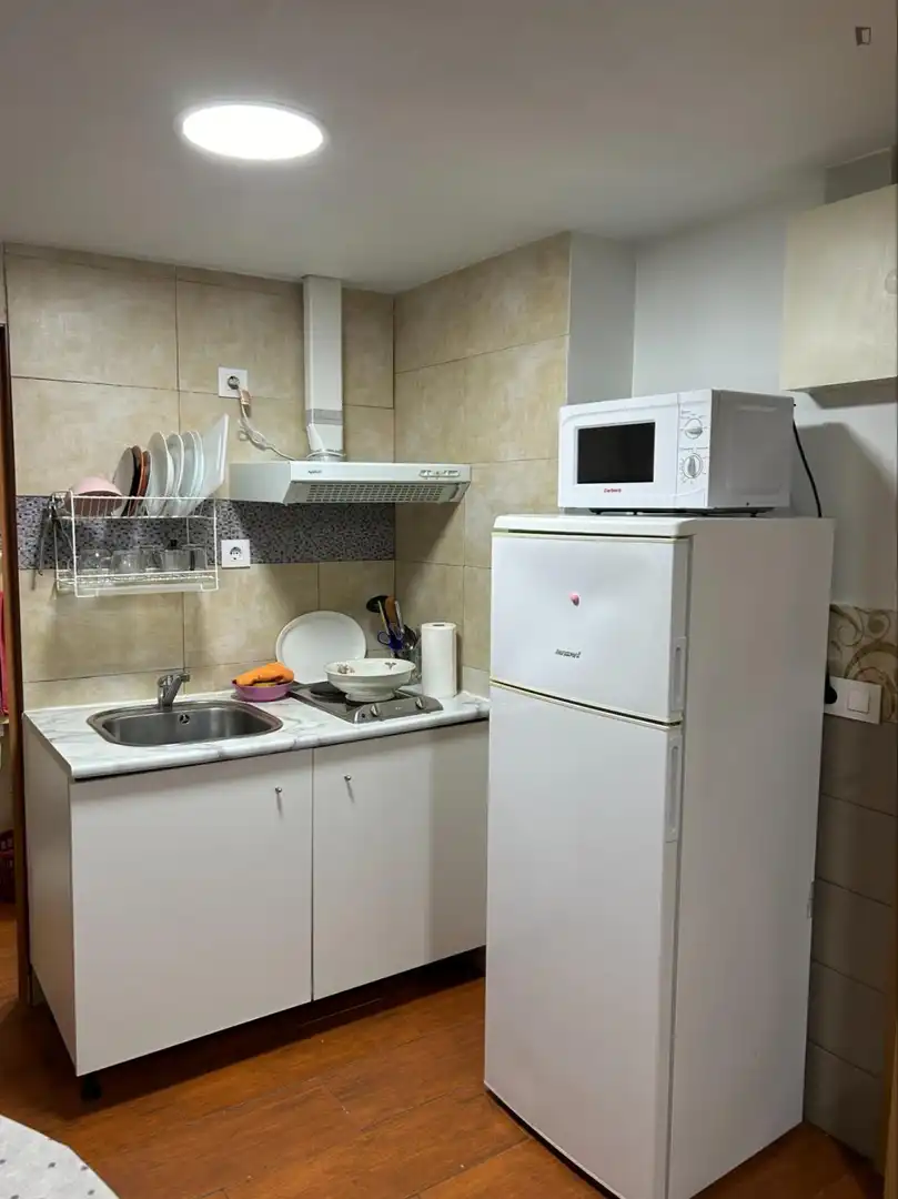 Küche von Wohnung zur Miete in L'Hospitalet de Llobregat mit Klimaanlage, Heizung und Möbliert