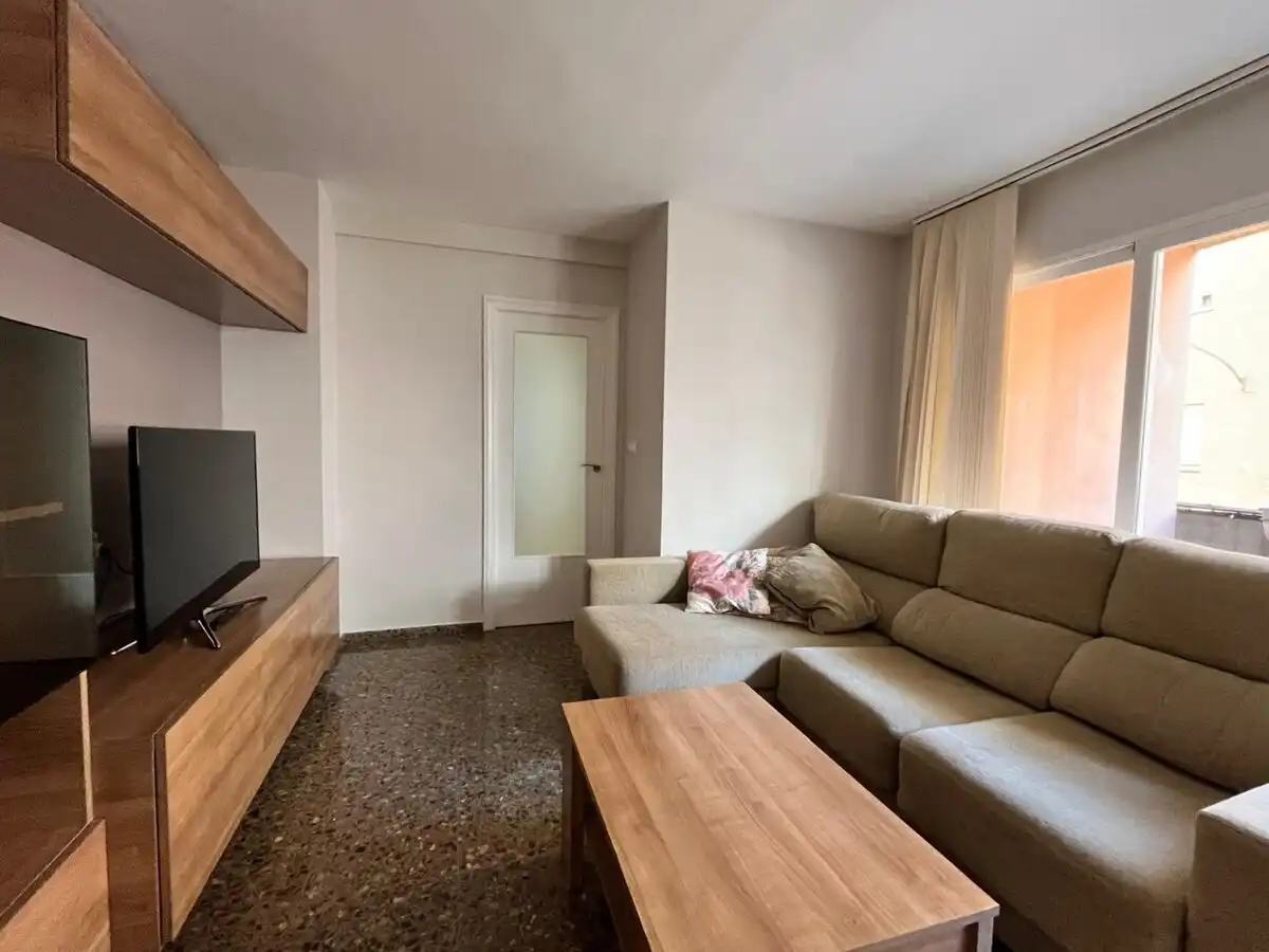 Living room of Flat for rent in Dénia  with Air Conditioner, Heating and Terrace